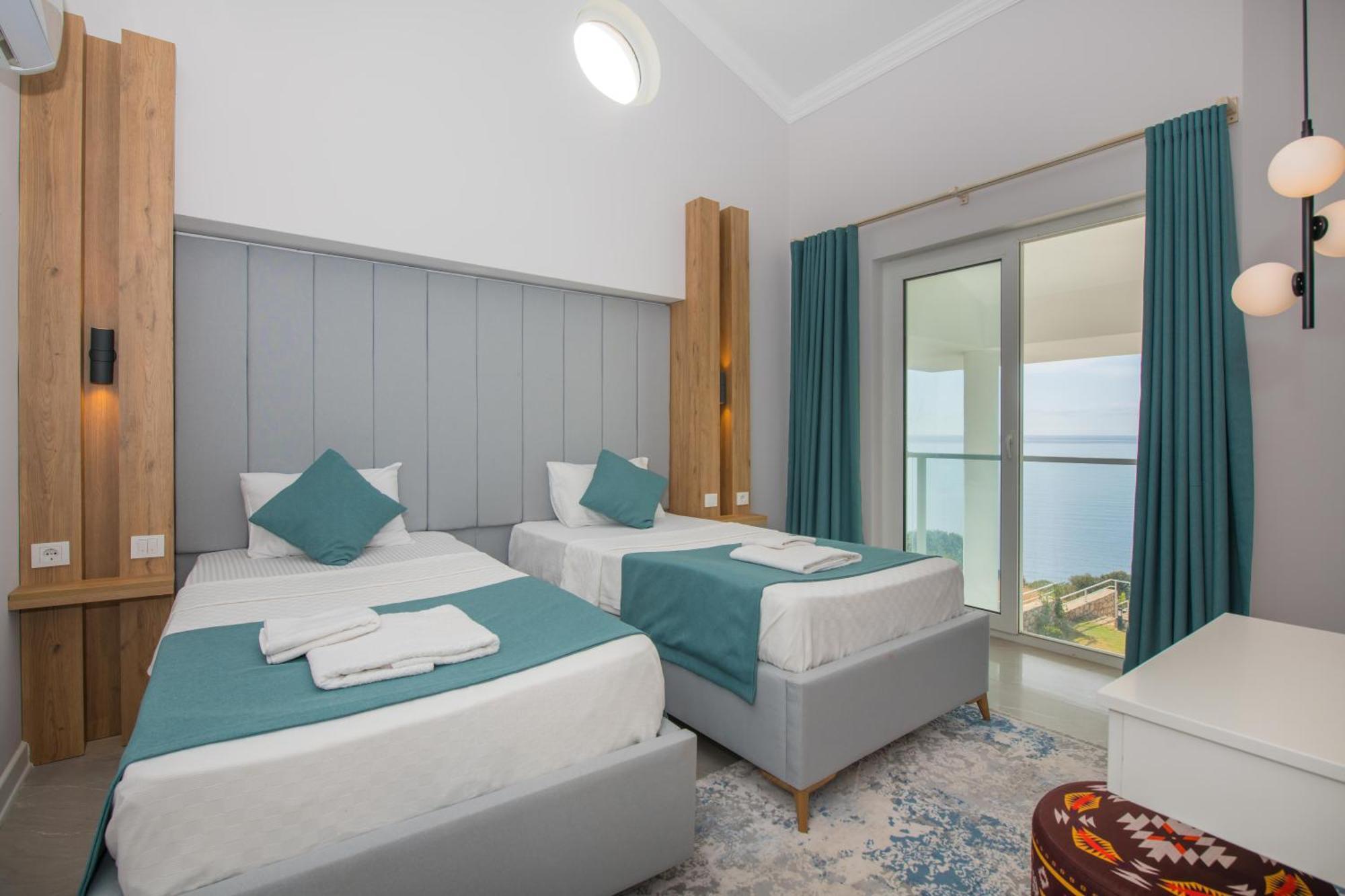 Beachfront Sari Villa With Private Swimming Pool Kalkan Bagian luar foto
