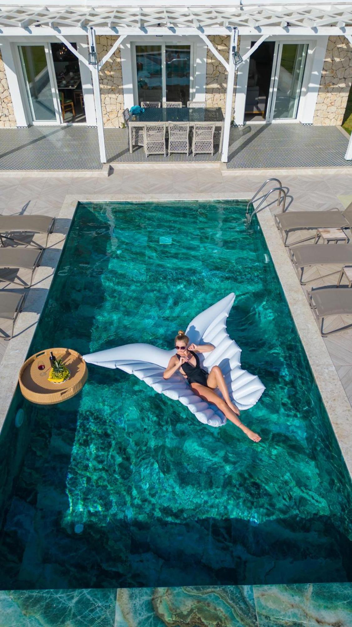 Beachfront Sari Villa With Private Swimming Pool Kalkan Bagian luar foto